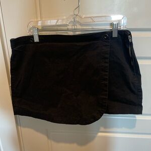 Black Mini Skort